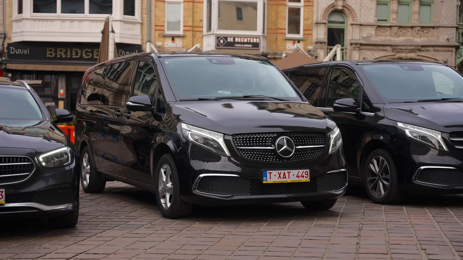 Mercedes V-Klasse limousine VIP vervoer Gent